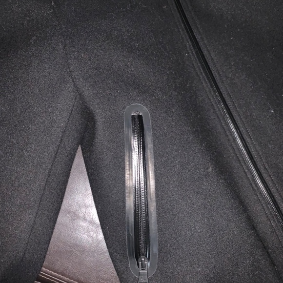 Black wool jacket/coat - Picture 4 of 4